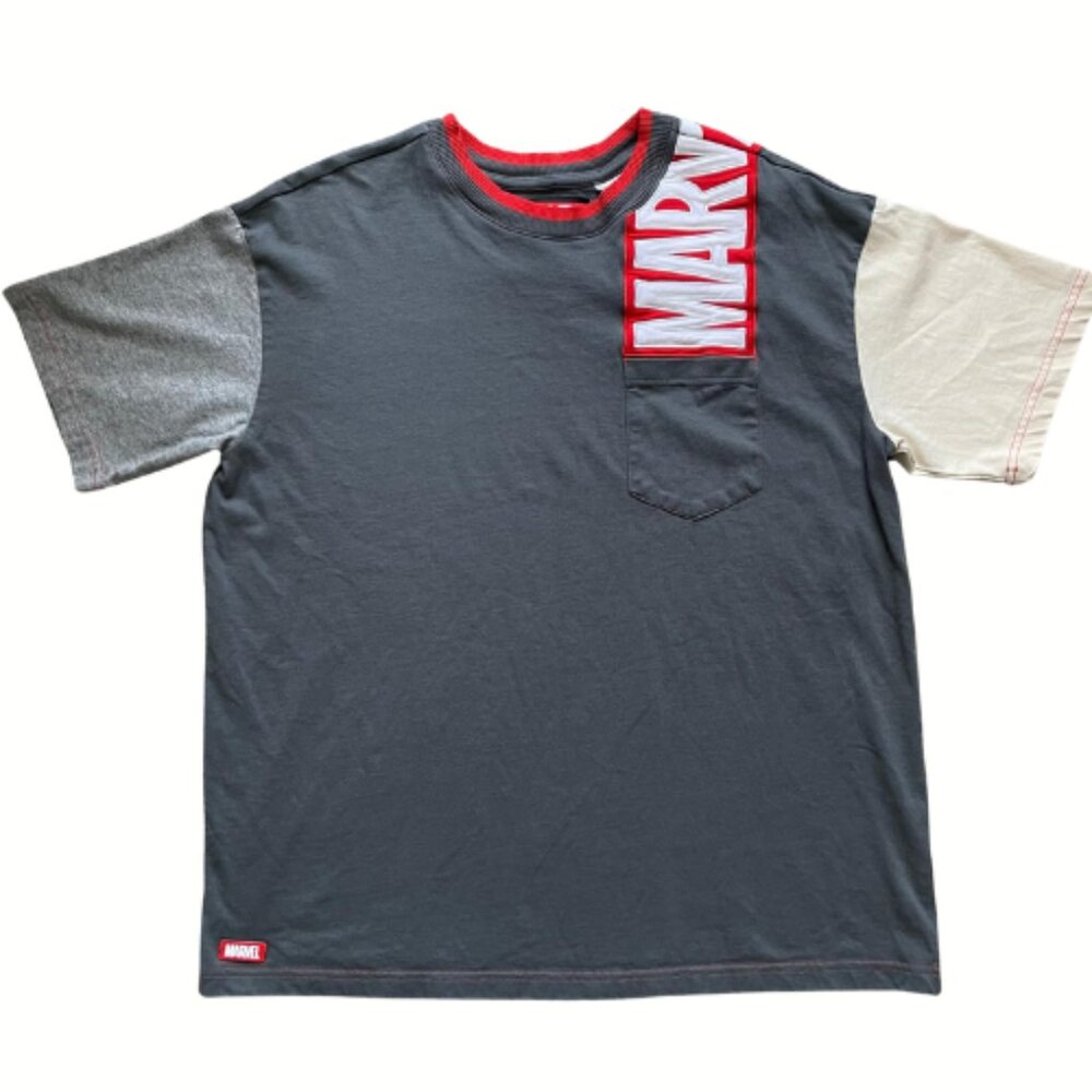 Marvel Logo Fashion T-shirt Unisex Size L